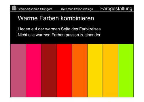 Farbgestaltung - Gattner