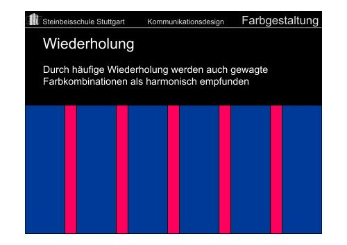 Farbgestaltung - Gattner