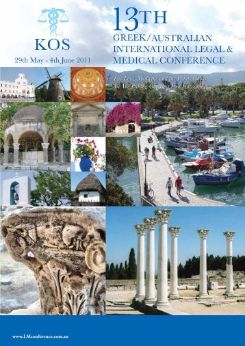14th Greek/Australian International Legal & Medical Conference