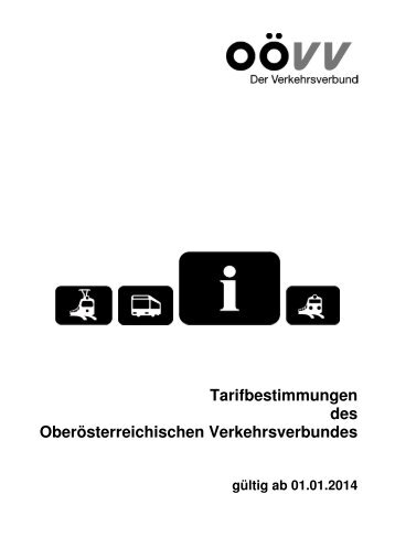 Tarifbestimmungen_OÖVV_1. 1.2014_vorAA-Beschluss