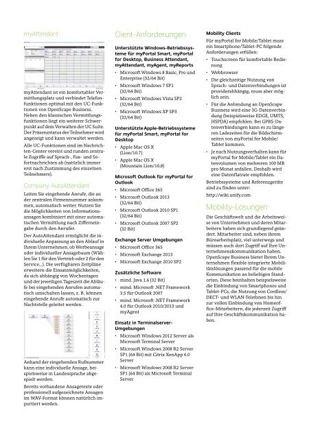 OpenScape Business - VSE Net GmbH