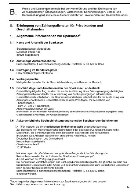 6. Umrechnungskurs bei der Erbringung von Zahlungsdiensten in ...