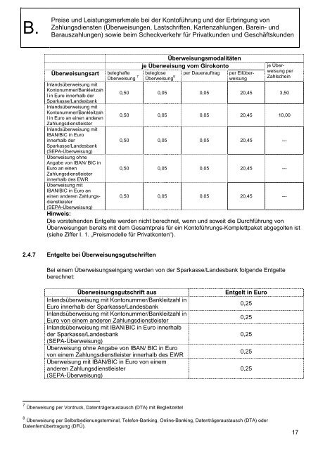 6. Umrechnungskurs bei der Erbringung von Zahlungsdiensten in ...