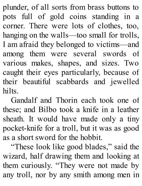 The Hobbit JR Tolkien - Mr Collins