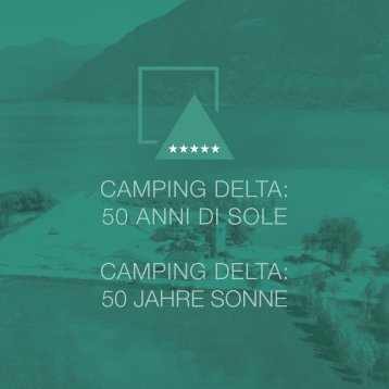 50 jahre sonne - Camping Delta Locarno Switzerland Ticino