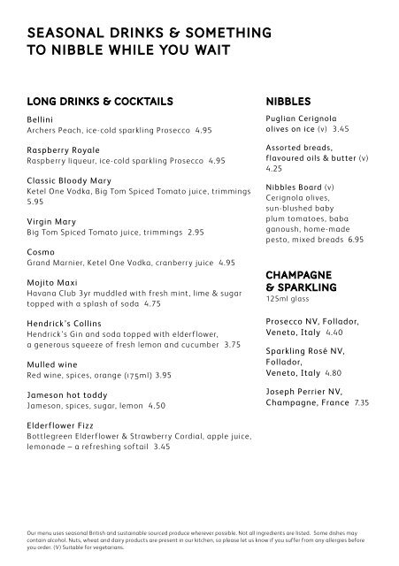 On discount swann menu