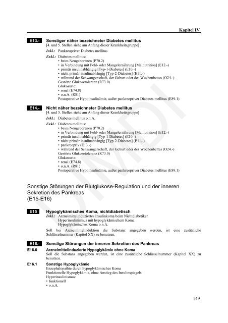 ICD-10-GM Version 2011 Systematisches Verzeichnis