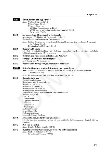 ICD-10-GM Version 2011 Systematisches Verzeichnis