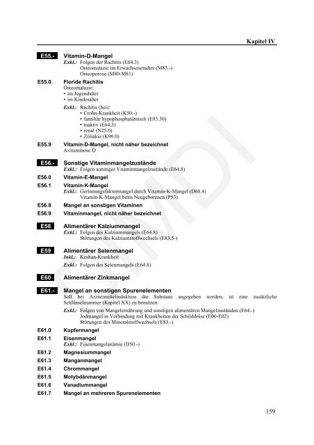 ICD-10-GM Version 2011 Systematisches Verzeichnis