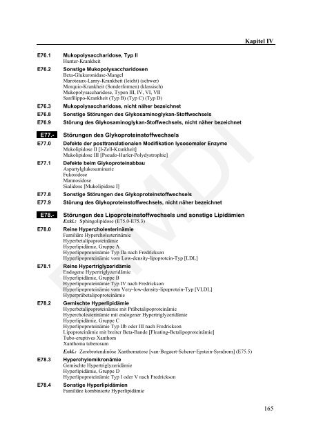 ICD-10-GM Version 2011 Systematisches Verzeichnis