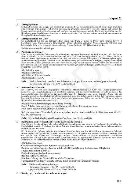 ICD-10-GM Version 2011 Systematisches Verzeichnis