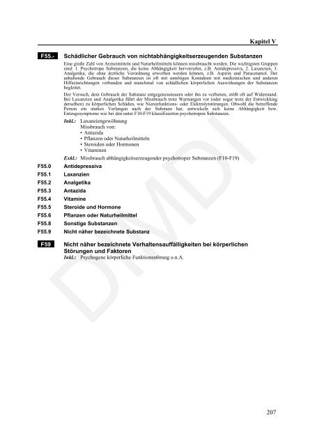 ICD-10-GM Version 2011 Systematisches Verzeichnis