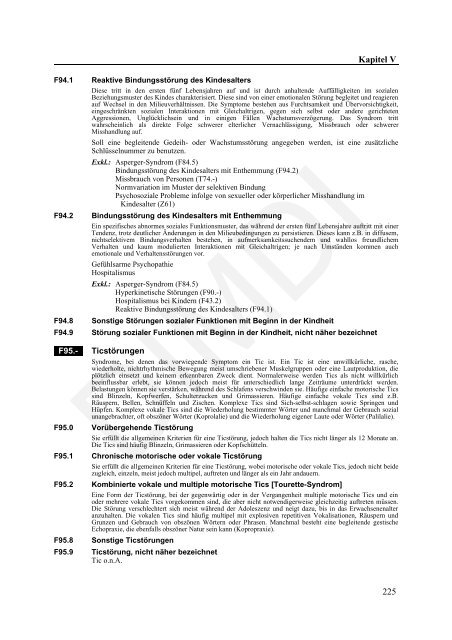 ICD-10-GM Version 2011 Systematisches Verzeichnis