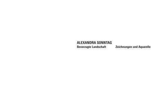 Katalog - Alexandra Sonntag