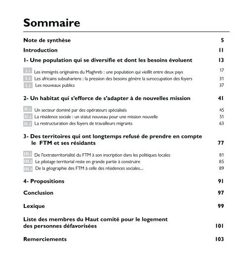 Du foyer de travailleurs migrants à la résidence sociale