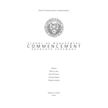 Program [PDF] - University at Buffalo School of Management