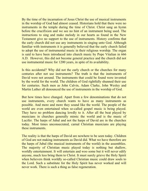 The Harps of Jubal, of David and of God (pdf) - Bible Sermons and ...