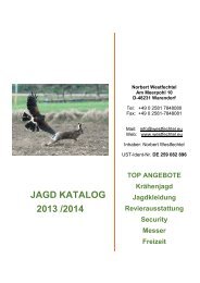 JAGD KATALOG 2013 /2014 - westoil