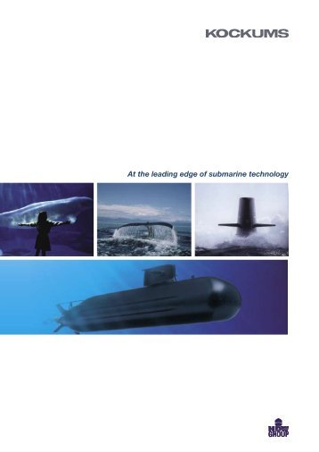 At the leading edge of submarine technology - Kockums