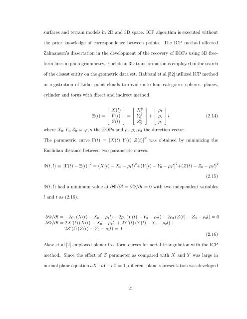 bundle block adjustment with 3d natural cubic splines