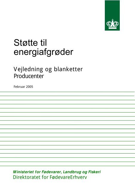 Støtte til energiafgrøder - LandbrugsInfo