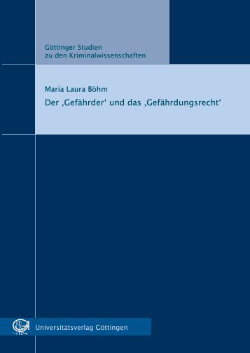 Der `Gefährder` und das `Gefährdungsrecht` - OApen.