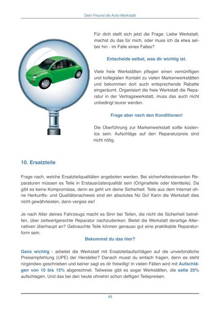 Dein Freund die Auto-Werkstatt PDF - asm concept