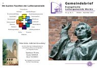 Gemeindebrief - Schmitt-Engelstadt, Christian