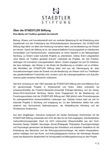 Über die STAEDTLER Stiftung