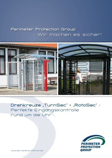 Drehkreuze_TurnSec_RotoSec web - Perimeter Protection Group