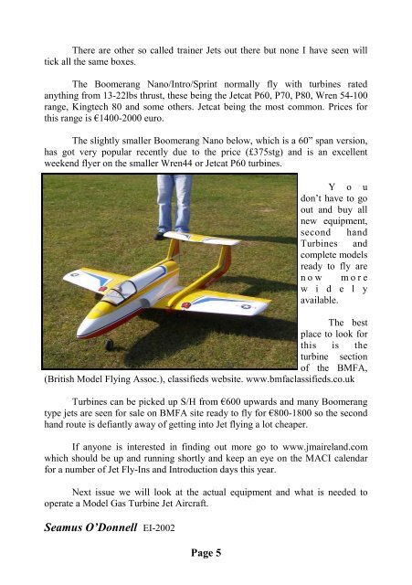 second hand model aircraft sale