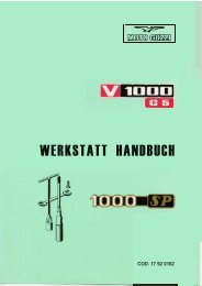 1000 G5, 1000 SP - Werkstatt handbuch - Guzzitek.org