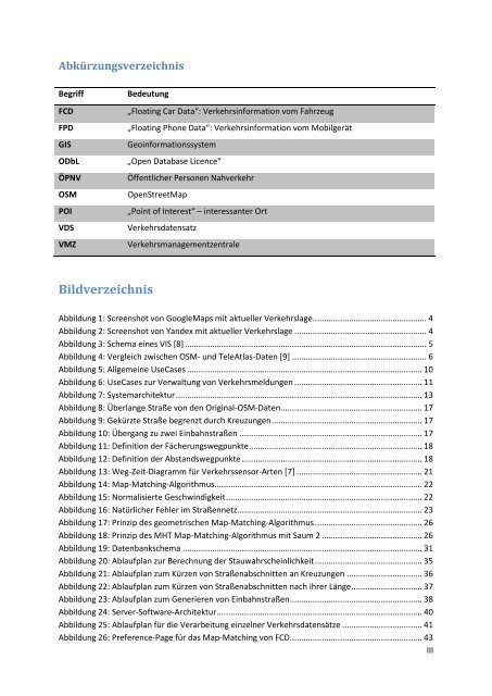 Masterarbeit - Telematik TH Wildau - Technische Hochschule Wildau