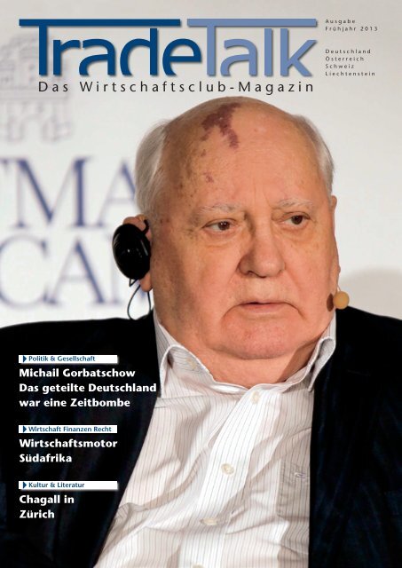 Das Wirtschaftsclub-Magazin - TradeTalk