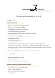 schulinterner Lehrplan Physik SII (pdf) - Joseph-König-Gymnasium