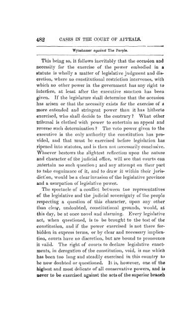 Wynehamer v People.pdf - The University of Texas at Austin