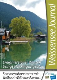 WS-Journal 03/2013 - Weissensee