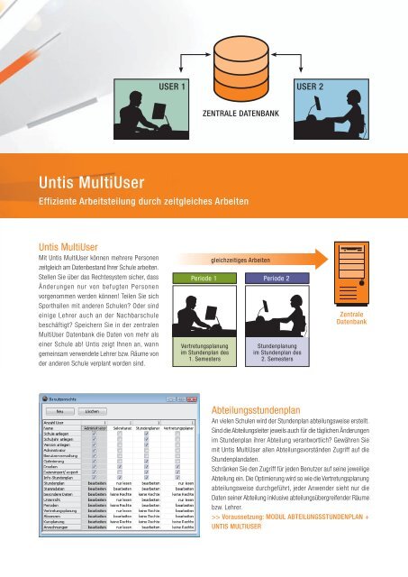 Untis - Lander Software