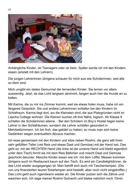 Das Tagebuch von Ruth Oberlin als PDF - Children of Sikkim ...