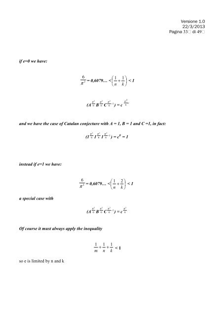 proof of fermat-catalan conjecture through the ... - Nardelli - Xoom.it