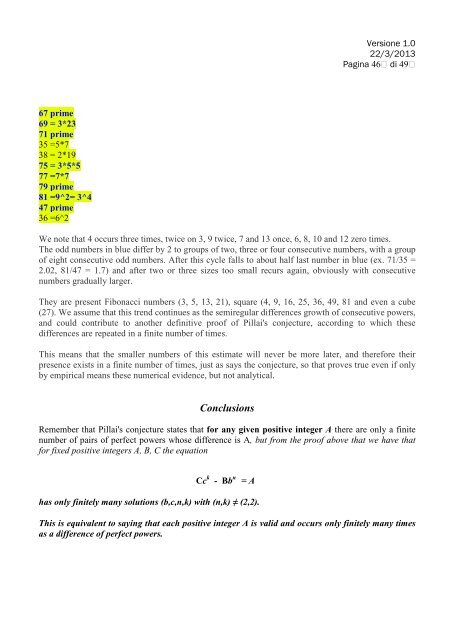 proof of fermat-catalan conjecture through the ... - Nardelli - Xoom.it