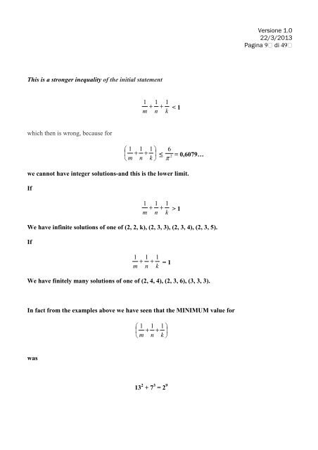 proof of fermat-catalan conjecture through the ... - Nardelli - Xoom.it