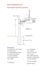 Champ Series Assembly Instructions - Wholesale Patio Store