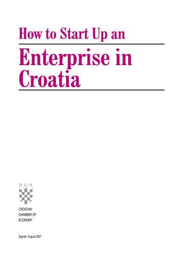 Enterprise in Croatia - Hrvatska gospodarska komora
