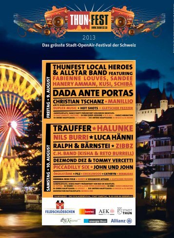 festzeitung - Thunfest