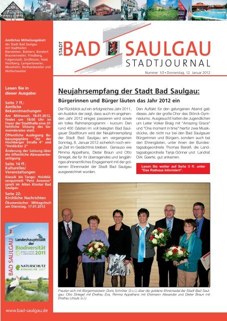 kulturelles/ veranstaltungen - Stadt Bad Saulgau