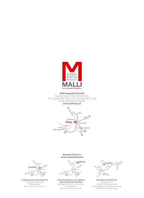 ihre wohnbau- förderung - Malli