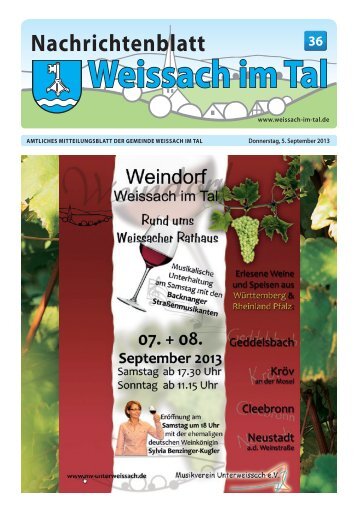 MB Weissach KW 36.pdf - Weissach im Tal