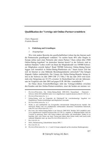 Online partnervermittlung § 627 bgb