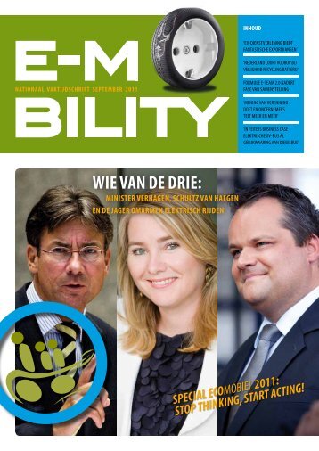 WIE VAN DE DRIE: - E-Mobility Magazine